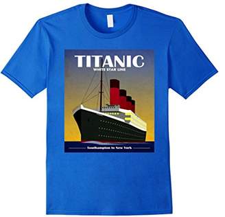 Titanic White Star Line Vintage Poster Tee Shirt