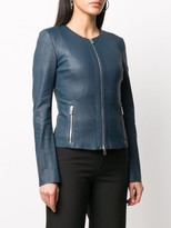 Thumbnail for your product : Drome Zipped Leather Leather