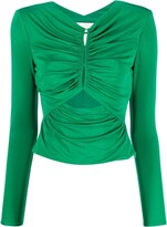 Ruched Cut-Out Top 