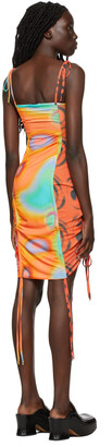 AVAVAV Multicolor Cut-Out Mini Dress