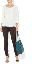 Thumbnail for your product : Wallis Chocolate Zip Pocket Jean