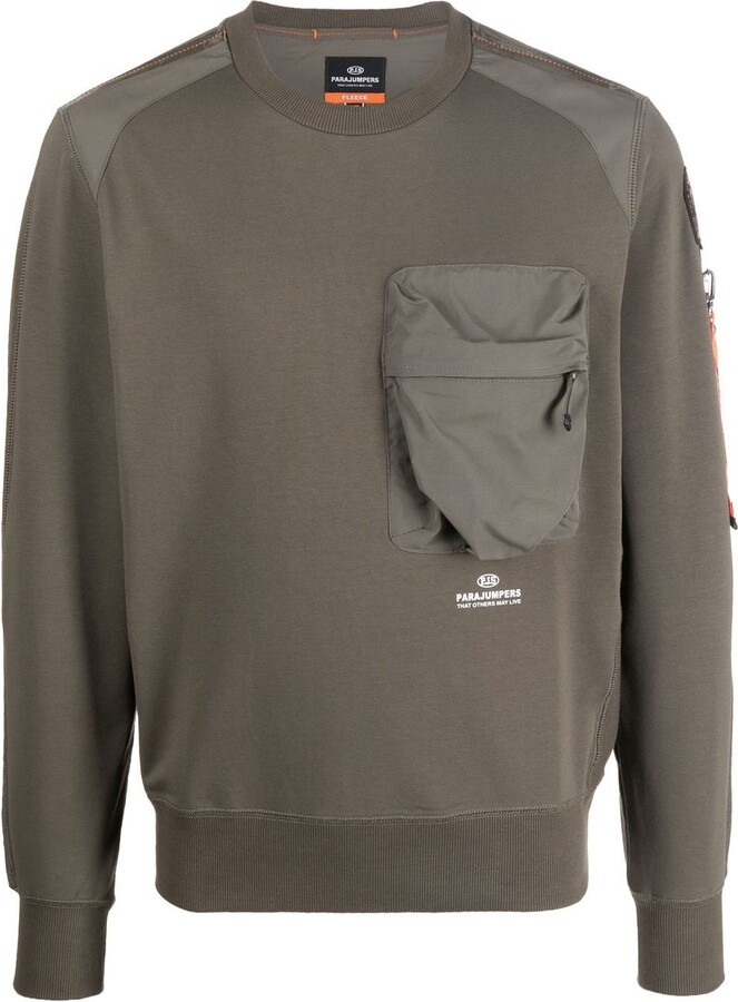 Sweatshirt with breast pocket Clearance
