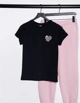Thumbnail for your product : Santa Cruz Heart Dot T-shirt in black