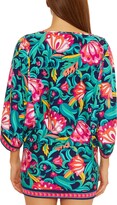 Thumbnail for your product : Trina Turk Women's India Garden Printed Cover Up Tunic, Created for Macy's