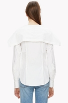Thumbnail for your product : Theory Draped Collar Shirt