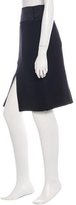 Thumbnail for your product : L'Agence Dual Slit Knee-Length Skirt