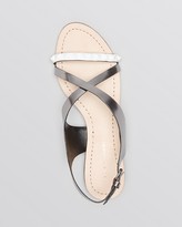 Thumbnail for your product : Elie Tahari Flat Sandals - Night Flight Studded