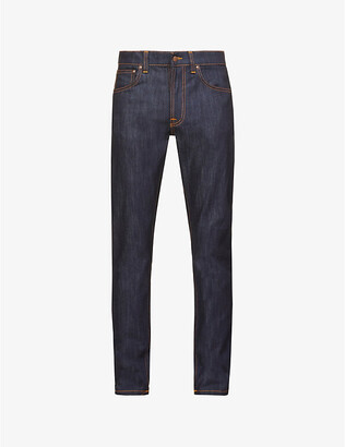 Nudie Jeans Lean Dean slim-fit straight jeans