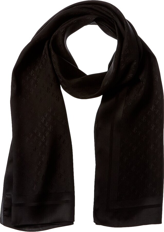 スカーフ Jimmy Choo Wool Logo Scarf Jimmy Choo Wool Logo Scarf | ShopSimon