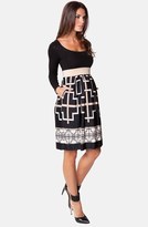 Thumbnail for your product : Olian Cross Front Jersey Maternity Dress