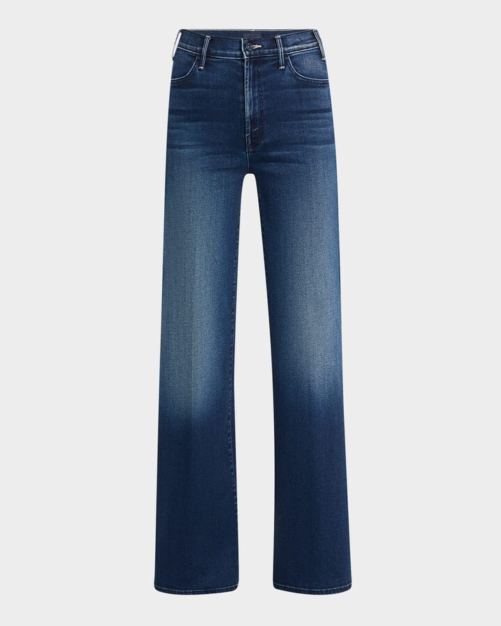 Mother The Hustler Roller Sneak Jeans