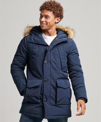 Mens Fur Hooded Jacket Superdry | ShopStyle UK