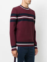 Thumbnail for your product : Diesel Black Gold striped panel jumper