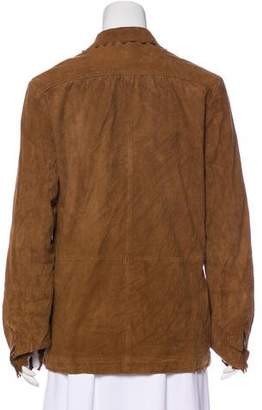 Paul & Joe Suede Button-Up Jacket