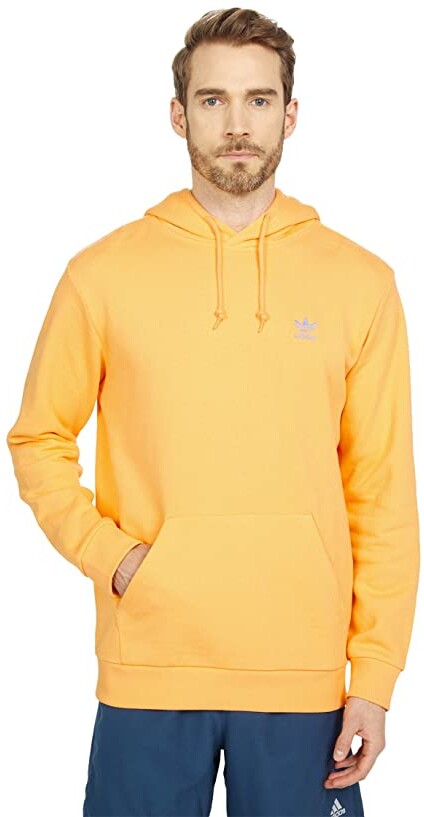 adidas orange hoodie mens