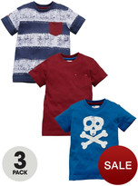 Thumbnail for your product : Ladybird Boys Essential Skull T-shirts