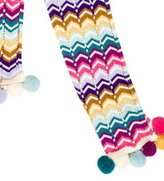 Thumbnail for your product : Missoni Girls' Wool Pom Pom-Embellished Scarf