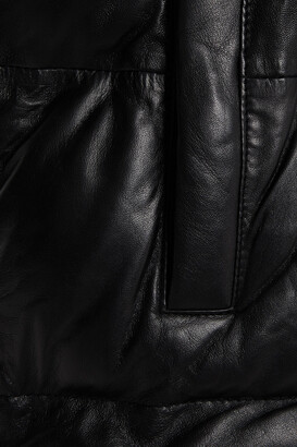 Muu Baa Quilted leather coat