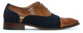 Thumbnail for your product : Daniel Cranmore Tan Leather & Suede Brogues