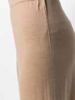 Thumbnail for your product : Allude Cropped Wool Trousers