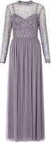 Thumbnail for your product : Under Armour Otta Sustainable Sequinned Long Sleeve Maxi Dress Grey