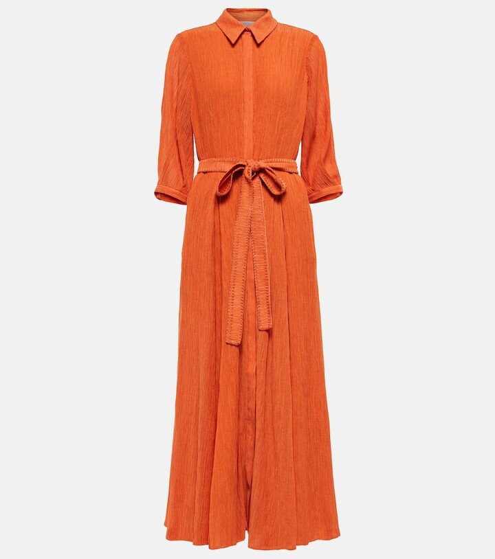 Gabriela Hearst Andy cotton and silk shirt dress ShopStyle