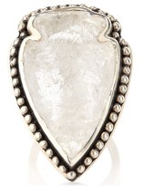 Thumbnail for your product : Pamela Love Silver Quartz Arrowhead Ring