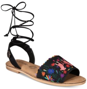 Macy's Loly In The Sky Pom Pom Sandals from The Workshop at