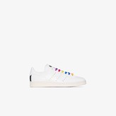 Thumbnail for your product : adidas by Stella McCartney White Stan Smith faux leather sneakers