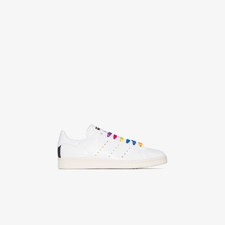 adidas by Stella McCartney White Stan Smith faux leather sneakers