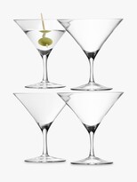 Thumbnail for your product : LSA International Bar Collection Martini Glasses, Set of 4, 180ml, Clear