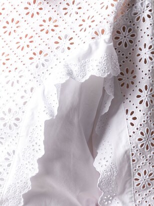Philosophy di Lorenzo Serafini Cotton Embroidered Long Sleeve Shirt