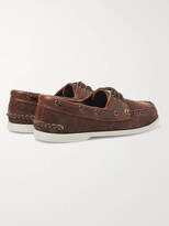 Thumbnail for your product : Quoddy Downeast Suede And Leather Boat Shoes