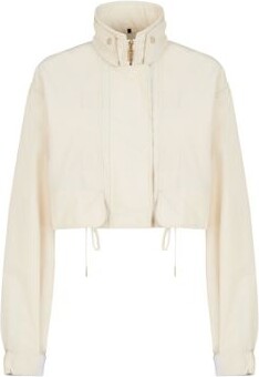Fendi Cropped windbreaker - ShopStyle Casual Jackets