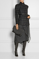 Thumbnail for your product : Donna Karan Belted wool-blend jacket