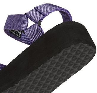 Teva Sandals Hi-Rise Universal - Purple Metallic / Black