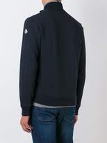 Thumbnail for your product : Moncler striped trim zipped sweatshirt