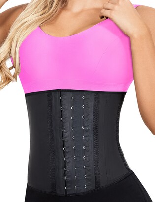 LadySlim by NuvoFit Fajas Colombianas Reductoras para Mujer Short Torso  Latex Waist Trainer for Women - ShopStyle Shapewear