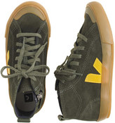 Thumbnail for your product : Veja Kids' suede zip sneakers in larger sizes