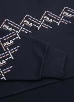 Thumbnail for your product : Fila X 3.1 Phillip Lim Logo stitch embroidered sweatshirt