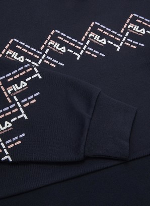 Fila X 3.1 Phillip Lim Logo stitch embroidered sweatshirt
