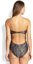 Thumbnail for your product : Zimmermann One-Piece Ruffle-Bandeau Swimsuit