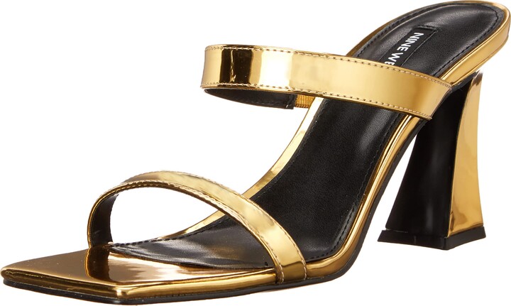 Nine West Gold Women's Sandals on Sale | Shop the world's largest 