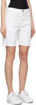 Thumbnail for your product : Frame White 'Le Slouch' Bermuda Shorts