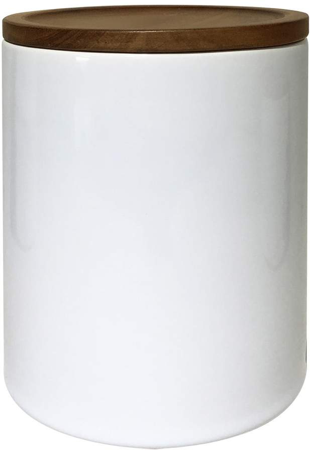 Food Network Medium Canister with Acacia Wood Lid ShopStyle Home & Living