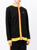 Thumbnail for your product : Clot Embroidered-Logo Colourblock Bomber Jacket