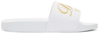 Dolce & Gabbana White Logo Slides
