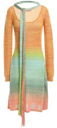 Missoni Tie-neck Degrade Knitted Dress