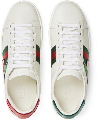 Gucci Women's Ace sneaker with GG apple