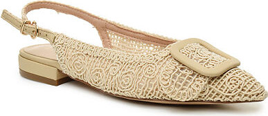 Nicole Miller Malky Sling Back Womens Pointed Closed Toe Slip-On Shoe